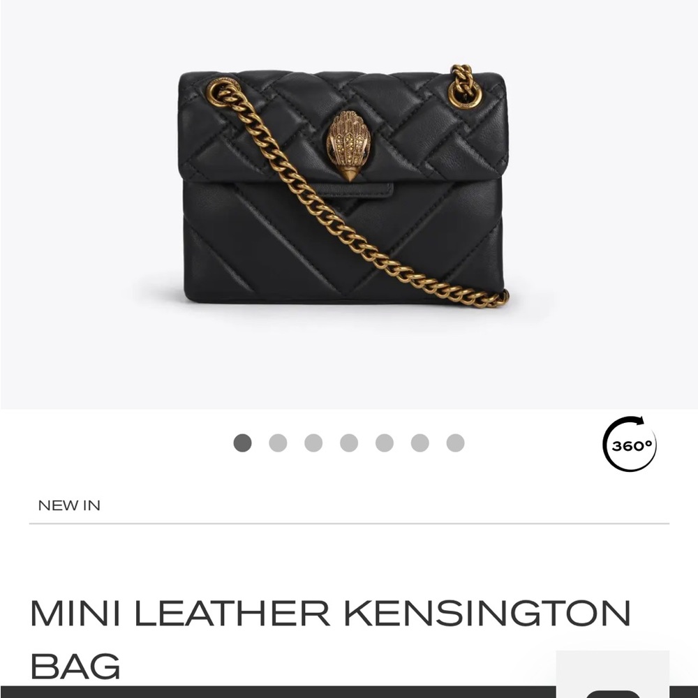 Kurt Geiger Mini Leather Kensington Bag